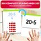 QUOKKA Multiplication and Division Flash Cards for Kids Ages 4-8 – 338 Math Flashcards for Kids 5-7 - Visual Aids | Sorting Rings | Reference Cards – Math Games 1st to 3rd Grade for Classroom & Home